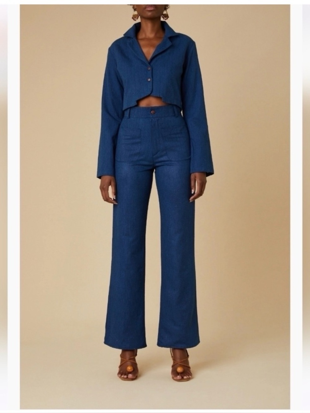 Savannah Morrow Jada Pants Midnight 100% Peace Silk XS NWT $420